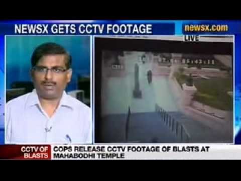 Bodhgaya blasts: NewsX gets CCTV footage of blasts