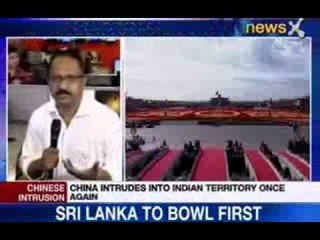NewsX: Chinese troops again enter in India's Ladhak