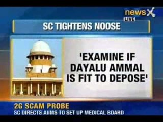 2G Scam Probe : SC asks AIIMS to examine Dayalu Ammal