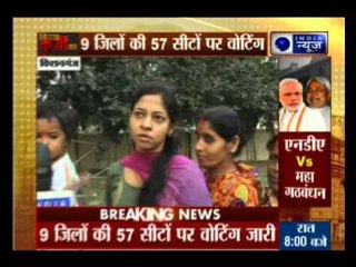 Bihar elections: 24.29% polling recorded till 11 am