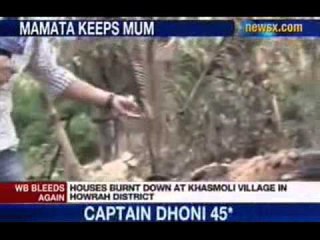 NewsX: Political violence in West Bengal, 40 houses allegedly burnt