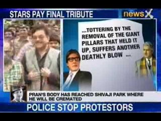 NewsX: Amitabh Bachchan, Anupam Kher pay tribute to Pran