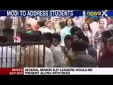 NewsX: 400 students wait to hear Modi in Pune