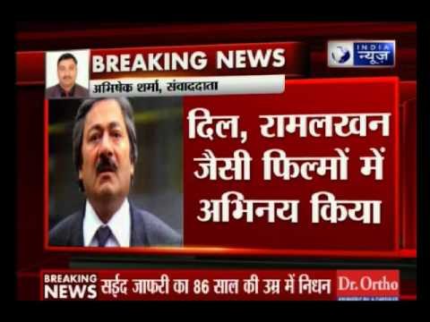 Veteran actor Saeed Jaffrey passes away at 86