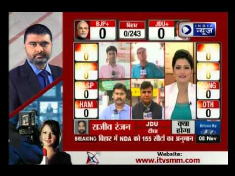 Counting of votes for Bihar Assembly polls to begin at 8am