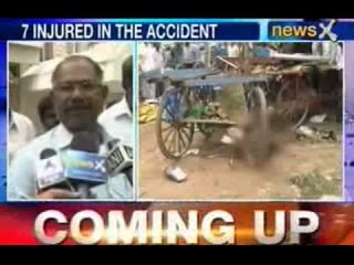 News X: Bangalore hit & run accident, 4 people mowed down