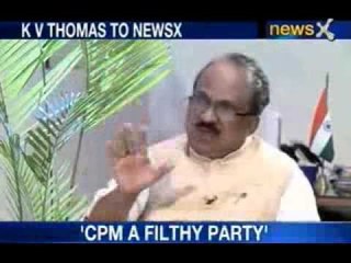 NewsX Exclusive: Food Minister KV Thomas speaks on Food bill