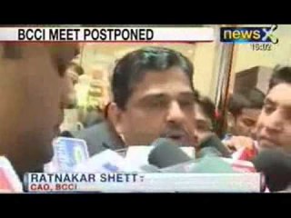 NewsX: BCCI calls off working committee meeting, Dalmiya to continue as interim president