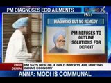 NewsX: Manmohan Singh admits economy is in peril