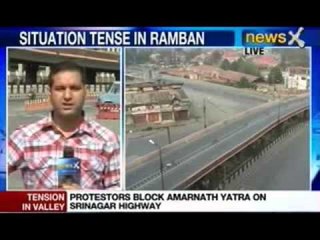 NewsX: Curfew imposed in Srinagar