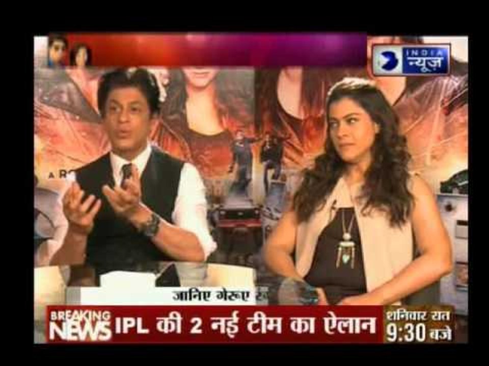 Dilwale starcast Shahrukh Khan and Kajol speaks exclusively to India News
