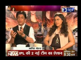 Dilwale starcast Shahrukh Khan and Kajol speaks exclusively to India News