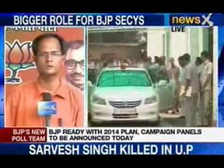 NewsX: BJP's team for 2014 elections ro be announced