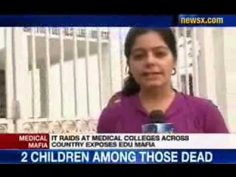 NewsX: Income Tax Department raids Private Medical Colleges