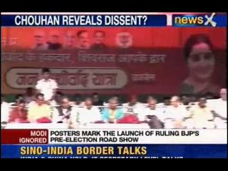 NewsX: Modi missing from posters