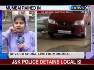 NewsX: Heavy rains in Mumbai in next 72 hours