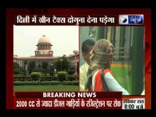 Supreme Court bans luxuary diesel vehicle sales in  Delhi till 31 March