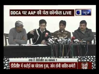 AAP Demands FM Arun Jaitley’s Resignation Over DDCA Scam