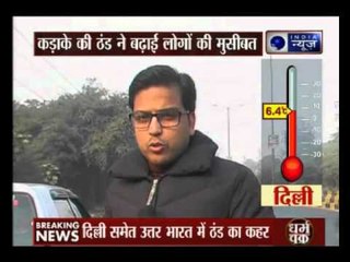Chilly day in Delhi, temperature dips to 5.4 degrees Celsius