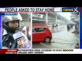 NewsX: High Tide alert in Mumbai, People asked to stay home