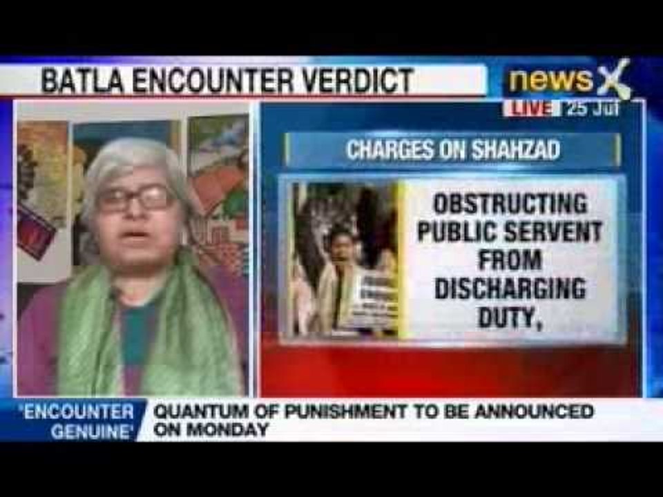 Batla Encounter Case: Shahzad found guilty