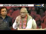 News X: Advani optimistic on 2014 elections