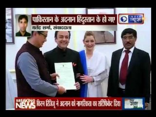 Pakistani Singer Adnan Sami gets Indian Citizenship