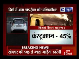 Real test for Delhi's odd-even plan after a long weekend