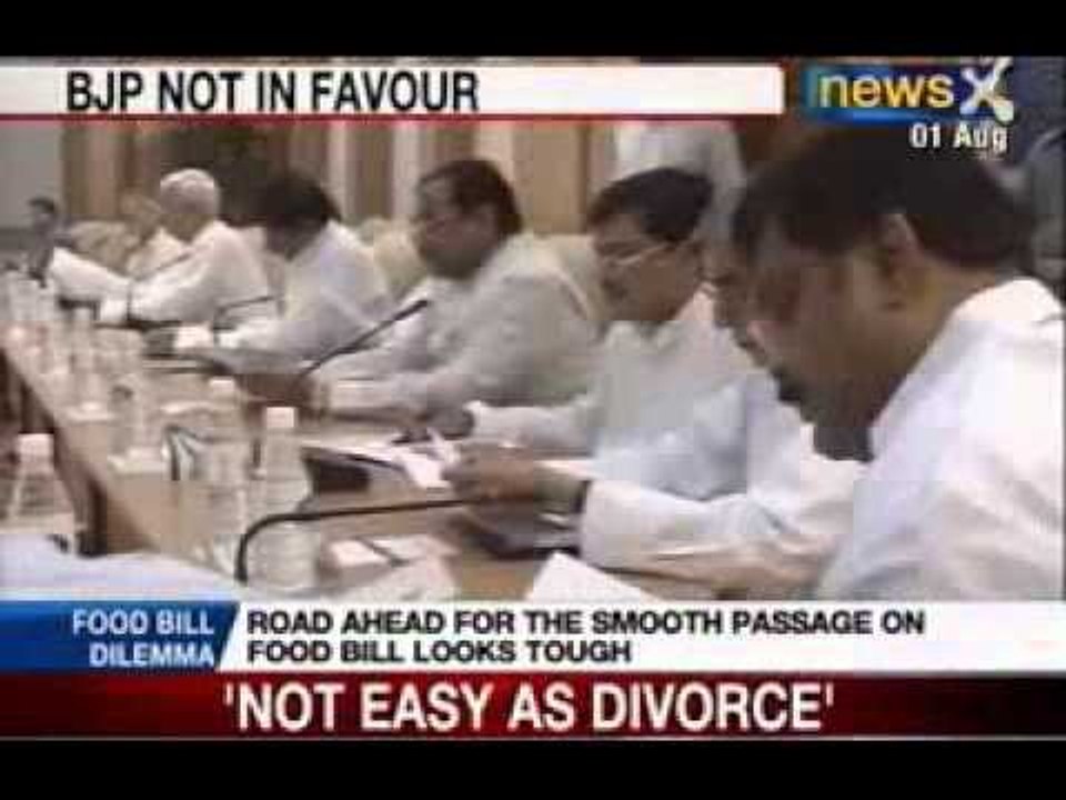 Food Security Bill: Wouldn't want to disrupt monsoon session, says BJP