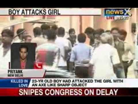 JNU Delhi: Girl student attacked in campus with axe, attacker dies