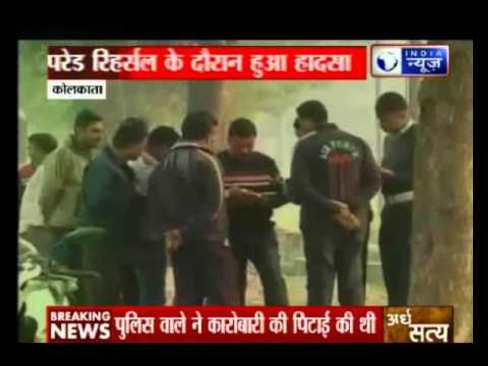 Kolkata: Speeding car kills Air Force drill instructor during Republic Day rehearsal