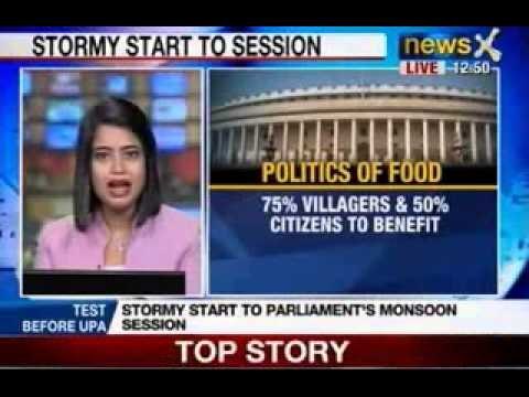 NewsX: Stormy start in Monsoon Sessions, Ruckus in Lok Sabha