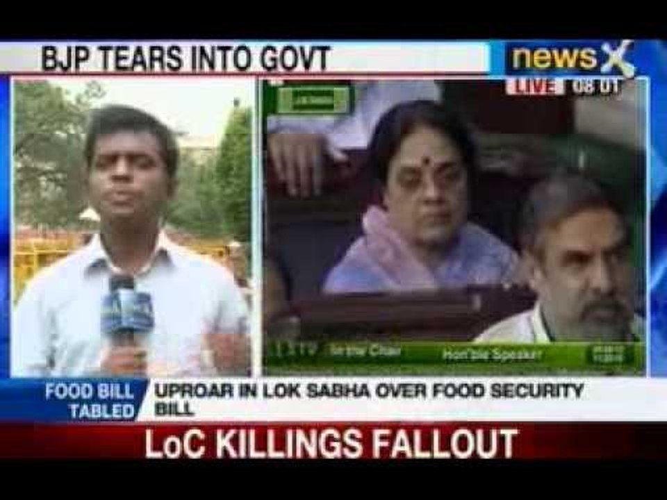 News X: Food security ordinance a top priority in monsoon session