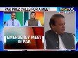 Pakistan Vs India: Nawaj sharif calls an emergency meeting in Pakistan