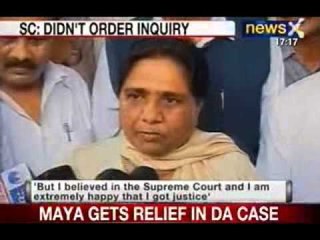 NewsX: Relief for BSP chief Mayawati in Taj Corridor Case