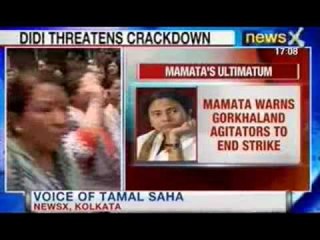 News X: Mamata Banerjee gives 72-hour deadline to GJM to withdraw bandh