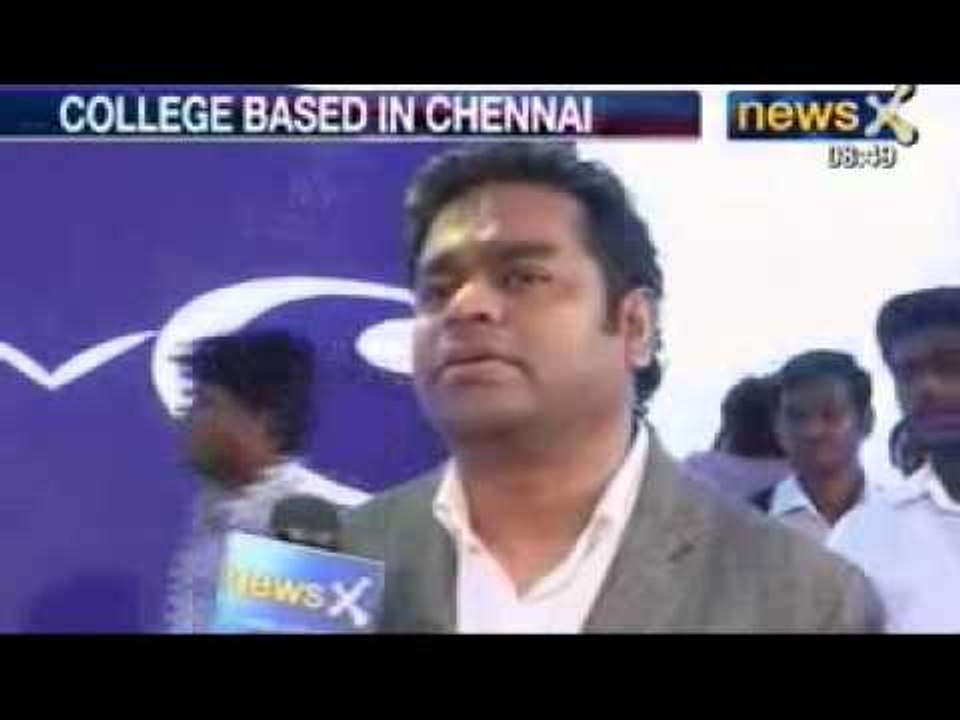 A R Rahman talks to NewsX about his 'dream' music college