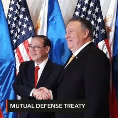 South China Sea covered by PH-U.S. Mutual Defense Treaty – Pompeo