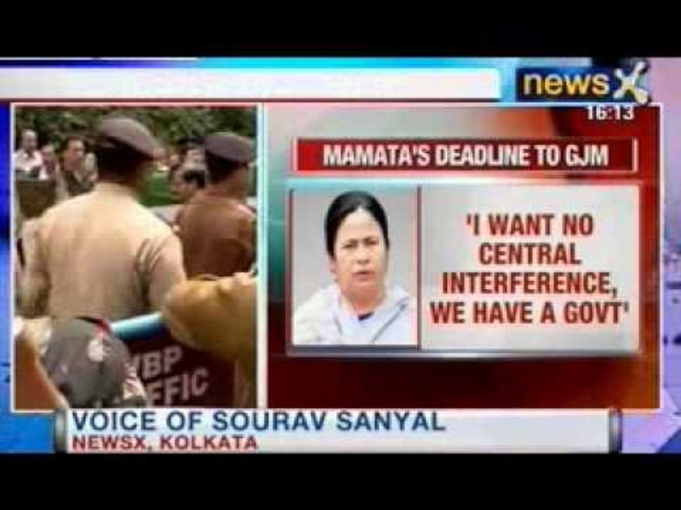 News X: Mamata issues deadline to GJM