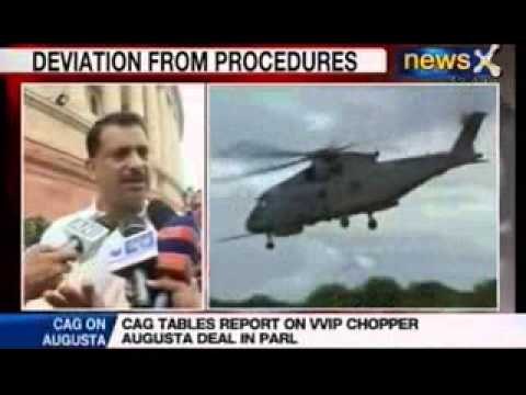 News X: CAG tables report on VVIP Chopper Agusta deal in parliament