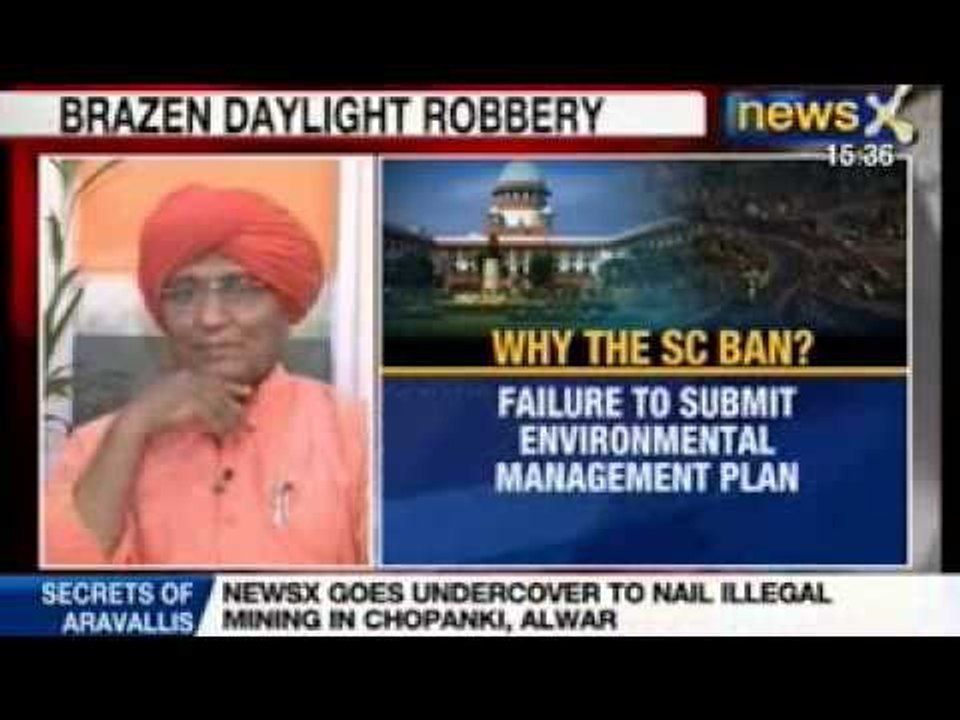 News X: Swami Agnivesh talks about illegal mining