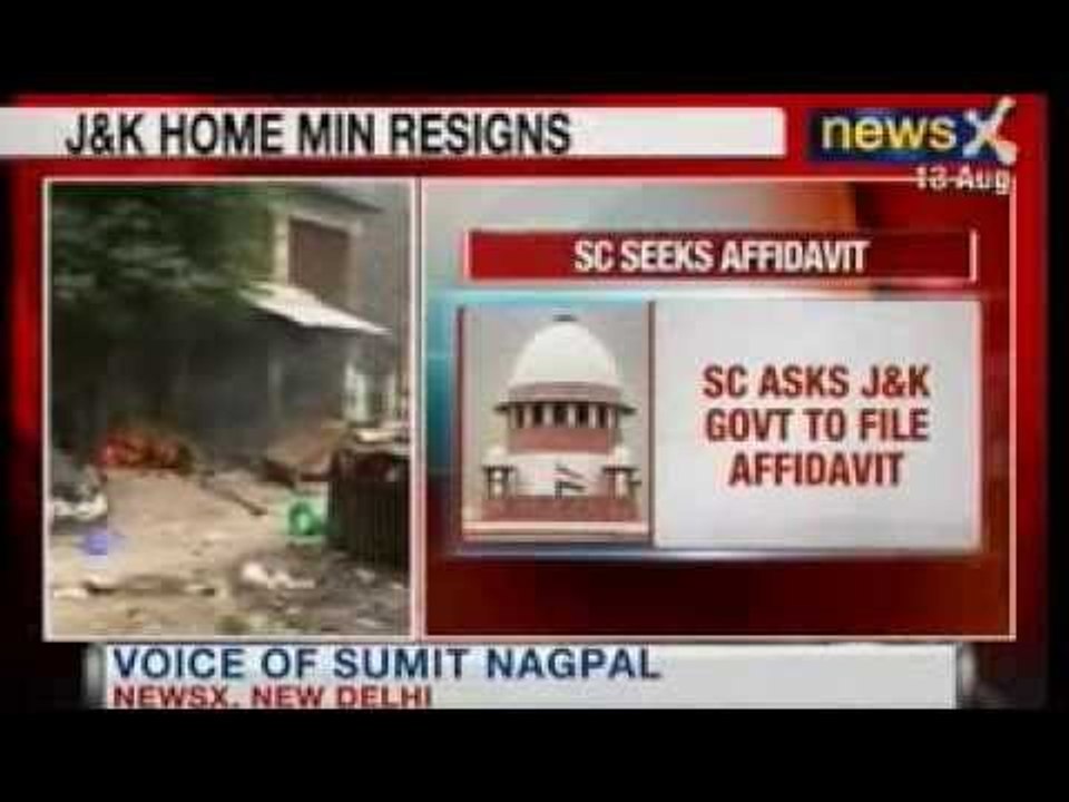 Kishtwar Clashes:  SC seeks affidavit on Kishtw...
