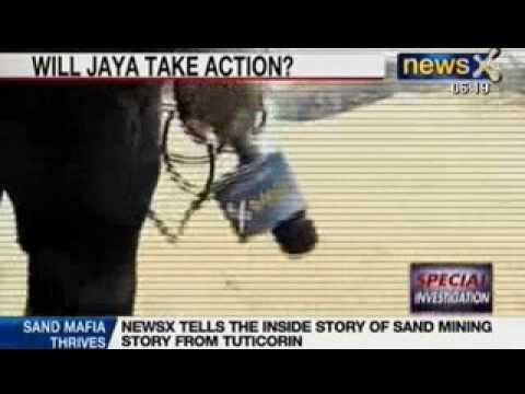 NewsX: Tamil Nadu Govt. not sincere on clamping down on Sand Mafia