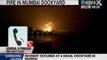 NewsX: Fire in Mumbai Naval Dockyard, 18 personnel missing