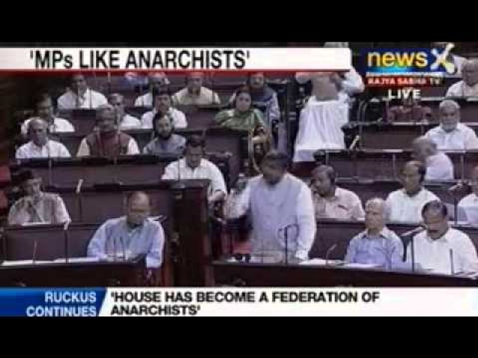 NewsX : BJP MPs want Hamid Ansari to withdraw 'anarchists' remark