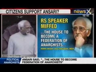 NewsX: Will RS uproar continue over Hamid Ansari's remark?