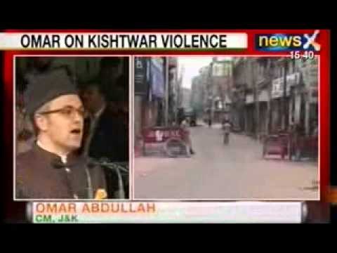 NewsX : We are treated as if we don't belong to India, says Omar Abdullah