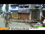 News X: Central leaders made issue of Kishtwar clashes, Says Omar Abdullah