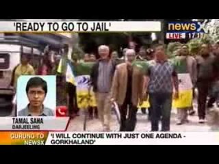 News X: Gorkhaland stir to resume from Aug 19, Says Bimal Gurung