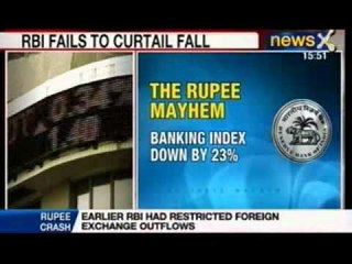 News X: Rupees breaches 62 marks against Dollar